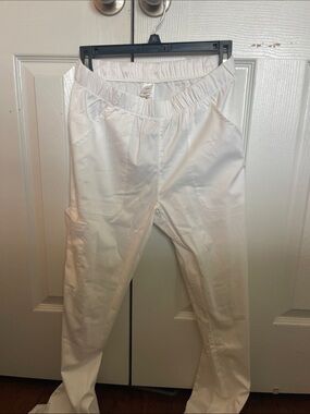 IRG white scrub pants